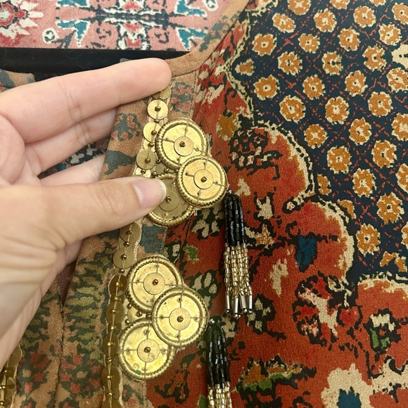 Kobi Halperin Silk Tassel Blouse - Picture 3 of 10